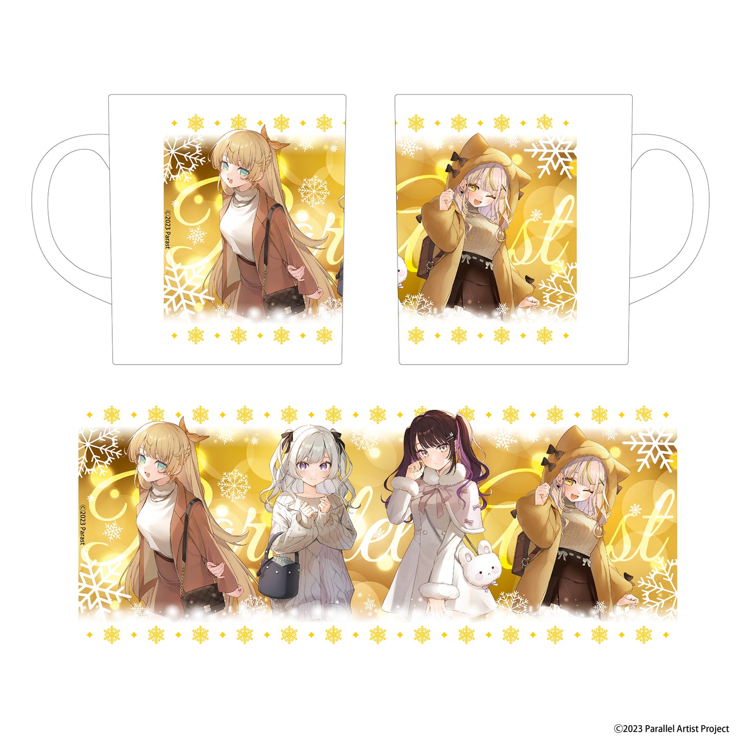 【受注生産】ぱらすと!クリスマスグッズ2025 マグカップ