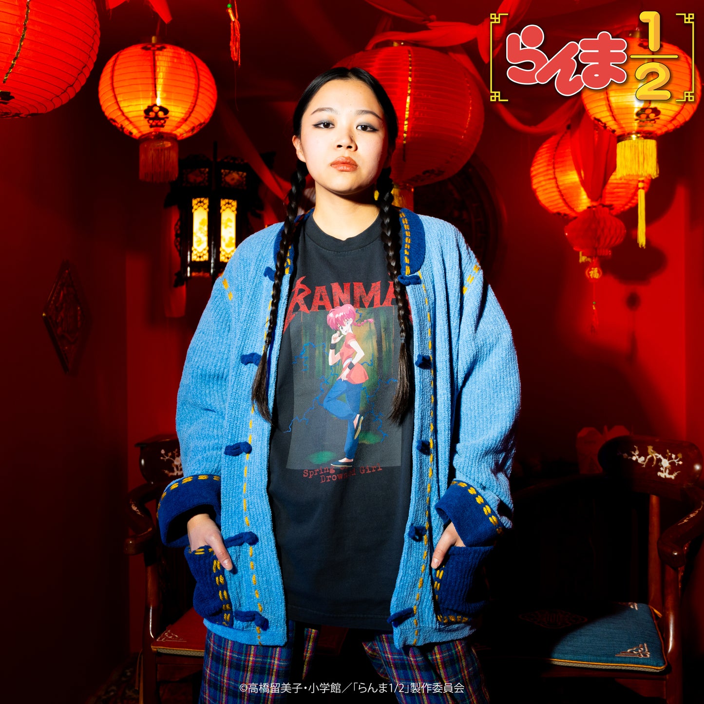 TVアニメ「らんま1/2」 TOKYO MADNESS CLUB メタルTシャツ らんま