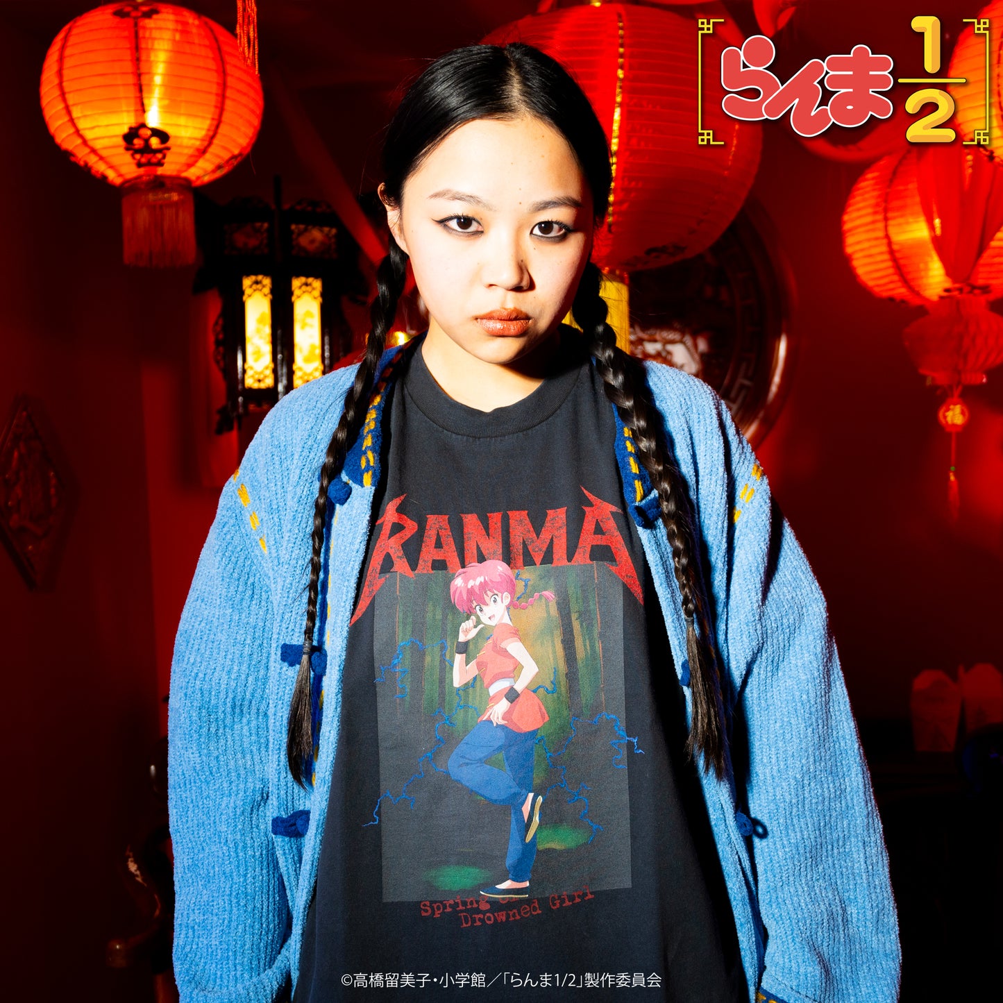 TVアニメ「らんま1/2」 TOKYO MADNESS CLUB メタルTシャツ らんま