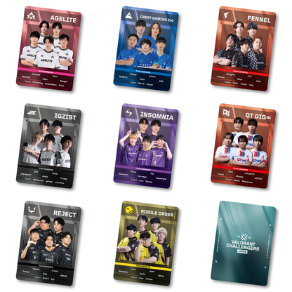 VALORANT Challengers Japan 2026 TRADING CARD