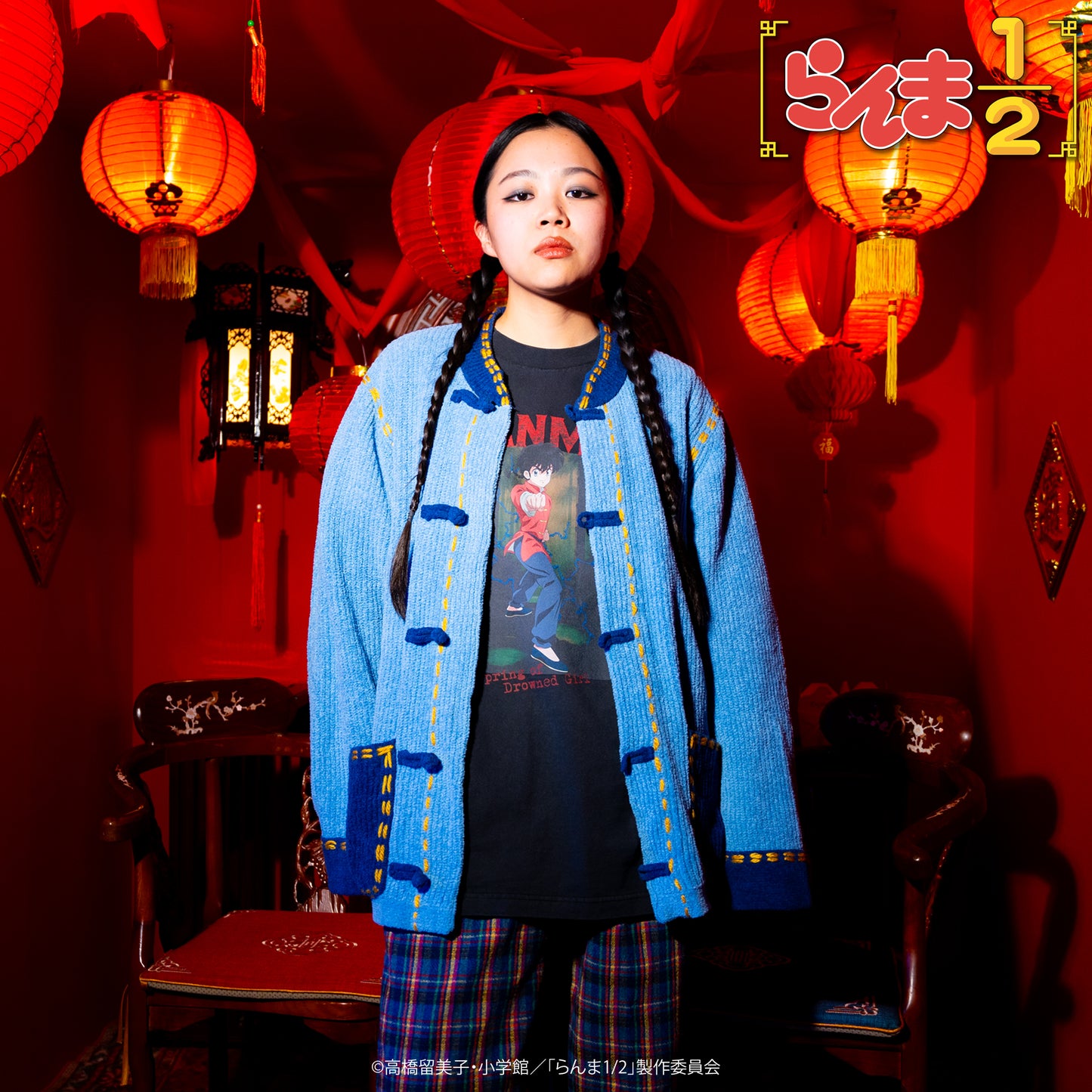 TVアニメ「らんま1/2」 TOKYO MADNESS CLUB メタルTシャツ 早乙女乱馬