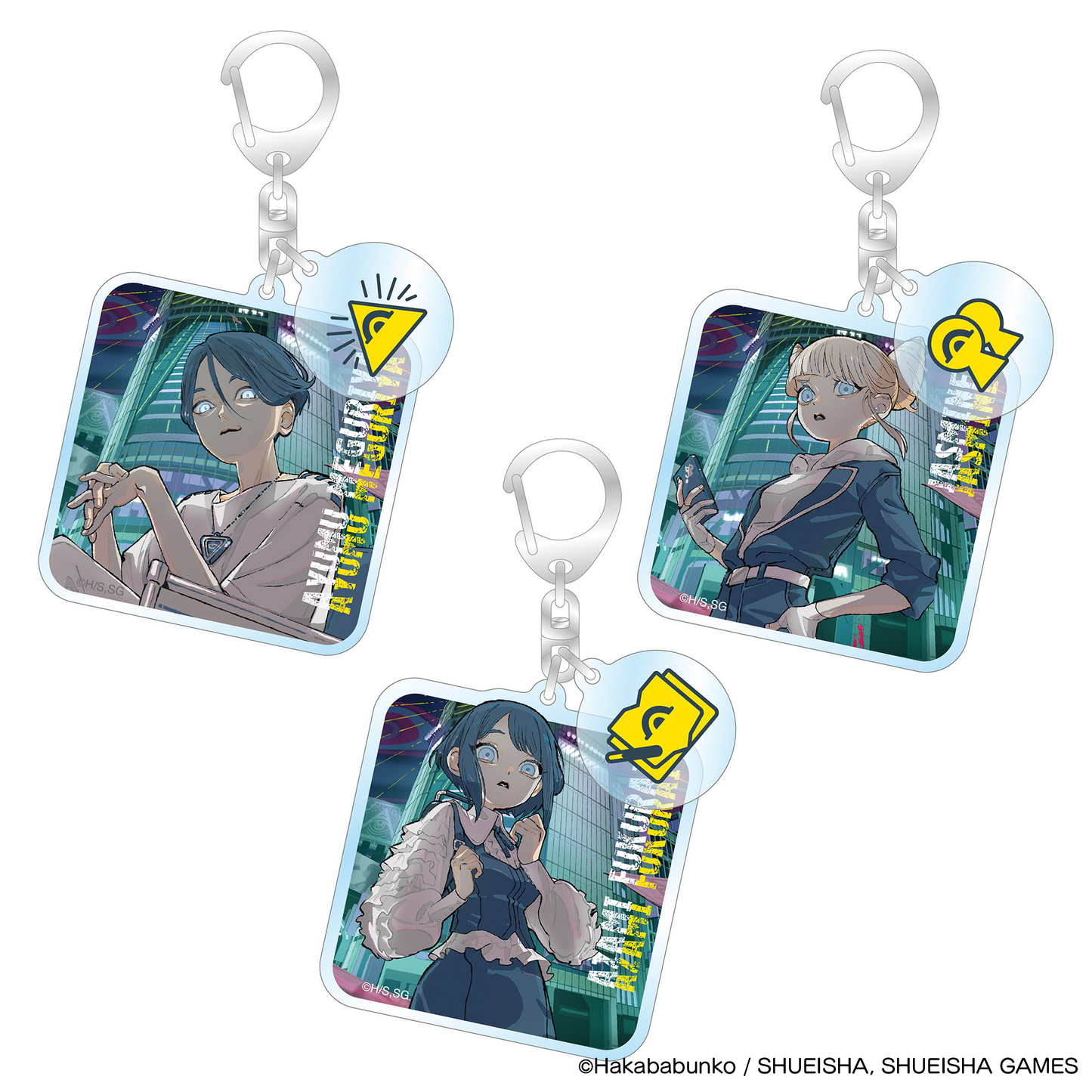 都市伝説解体センター × Yuki Hanafusaコラボ アクリルキーホルダー