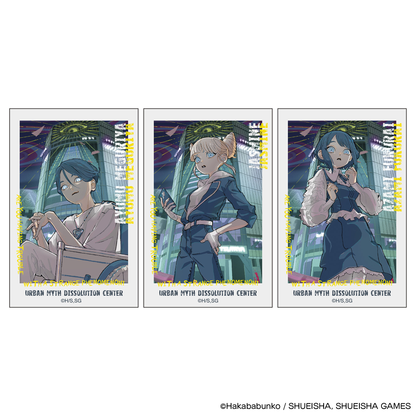 都市伝説解体センター × Yuki Hanafusaコラボ ステッカー3枚セット