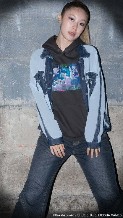 都市伝説解体センター × Yuki Hanafusaコラボ フーディ