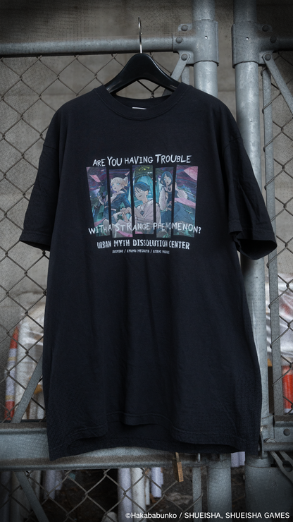 都市伝説解体センター × Yuki Hanafusaコラボ Tシャツ キービジュアルver.