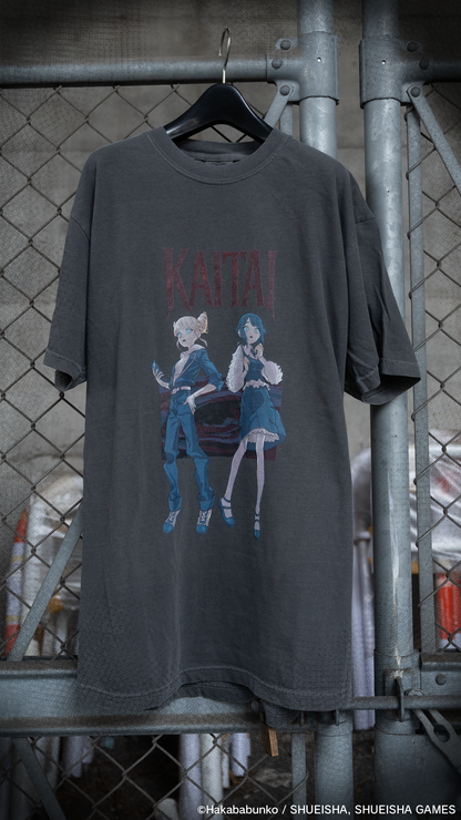 都市伝説解体センター × Yuki Hanafusaコラボ Tシャツ KAITAI ver.