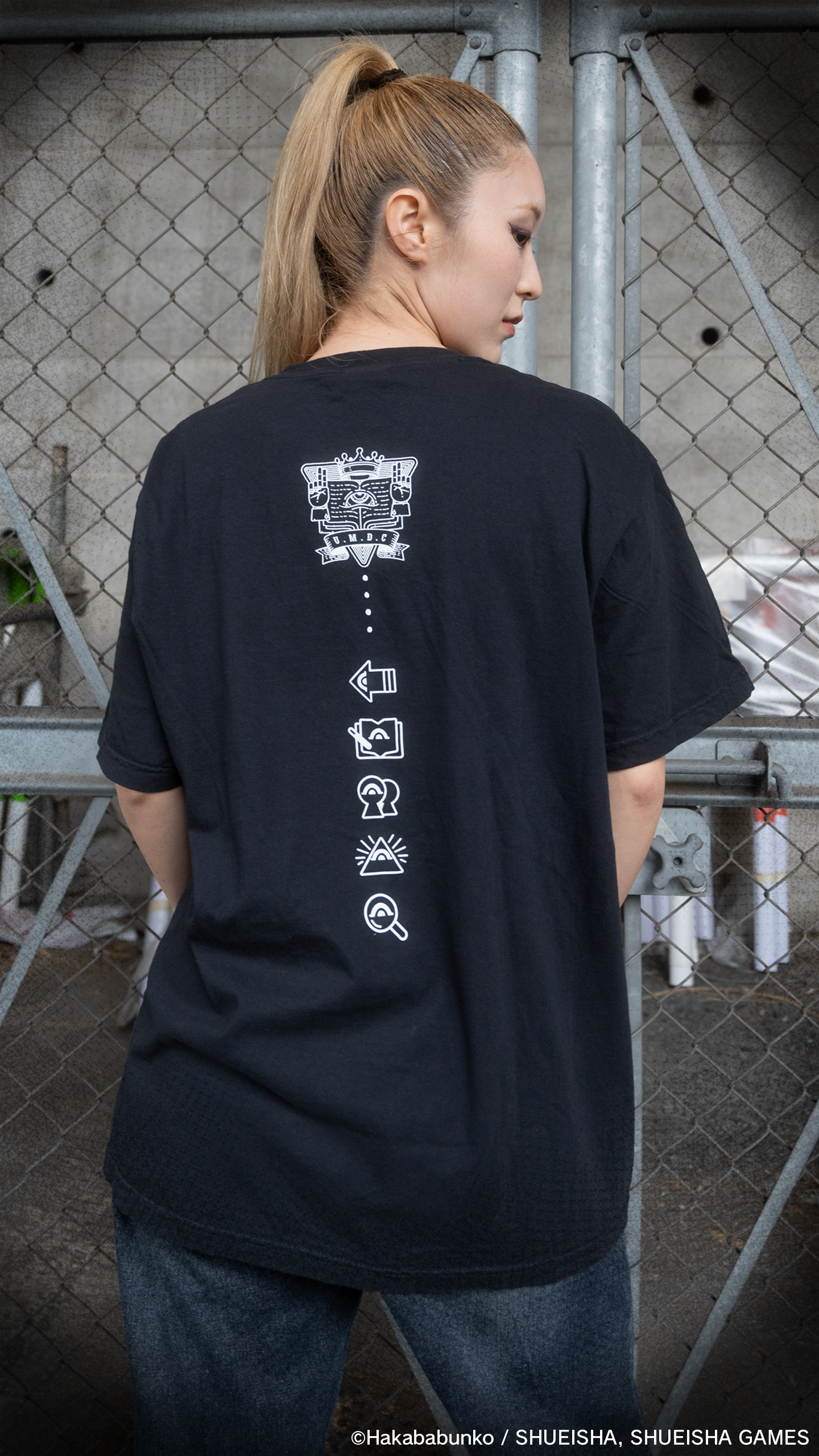 都市伝説解体センター × Yuki Hanafusaコラボ Tシャツ キービジュアルver.