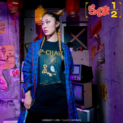 TVアニメ「らんま1/2」 TOKYO MADNESS CLUB メタルTシャツ Pちゃん