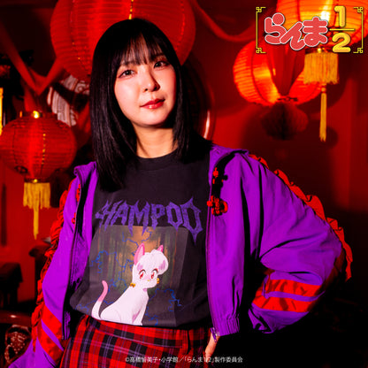 TVアニメ「らんま1/2」 TOKYO MADNESS CLUB メタルTシャツ シャンプー(猫)