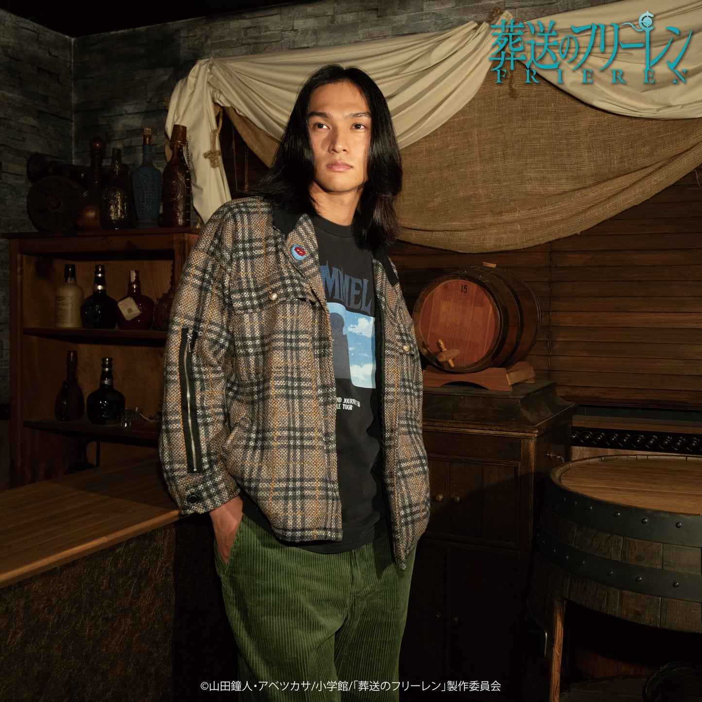 TVアニメ『葬送のフリーレン』TOKYO MADNESS CLUB メタルTシャツ ヒンメル