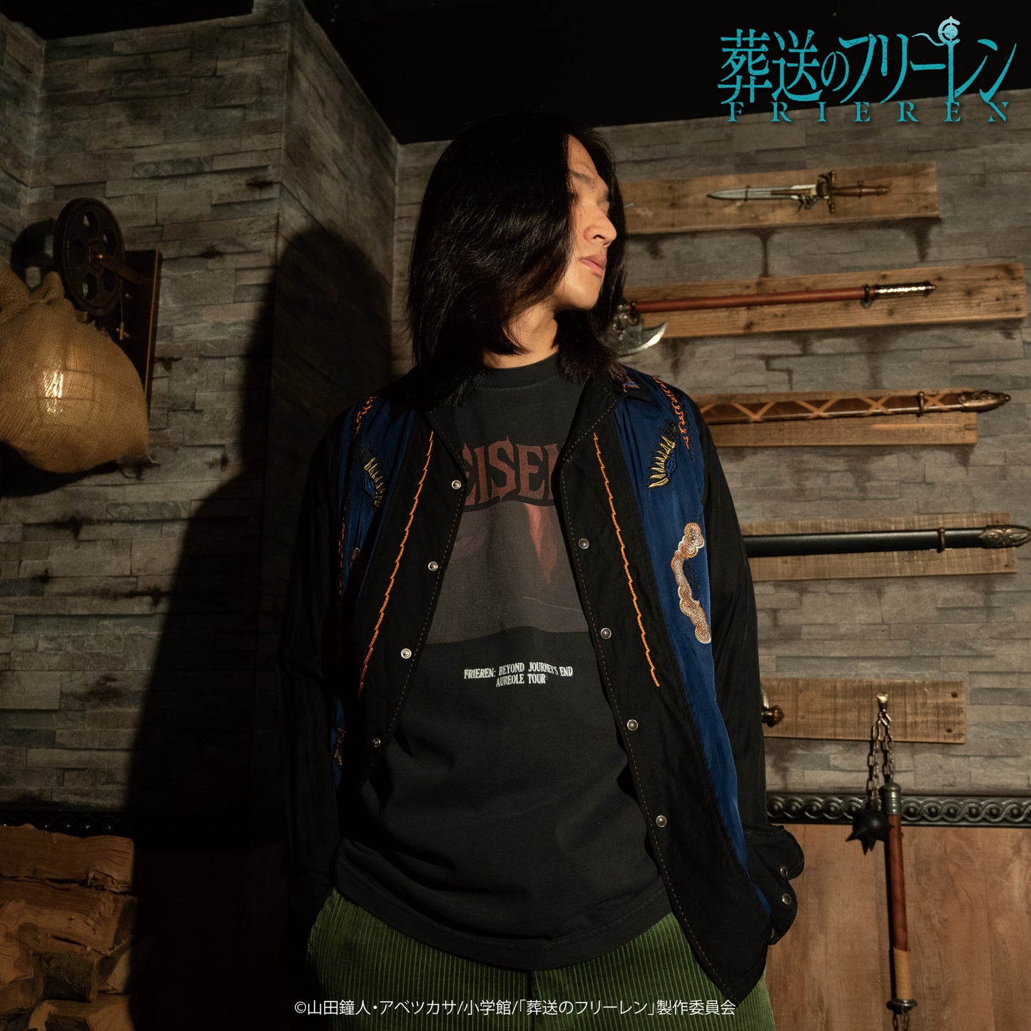 TVアニメ『葬送のフリーレン』TOKYO MADNESS CLUB メタルTシャツ アイゼン