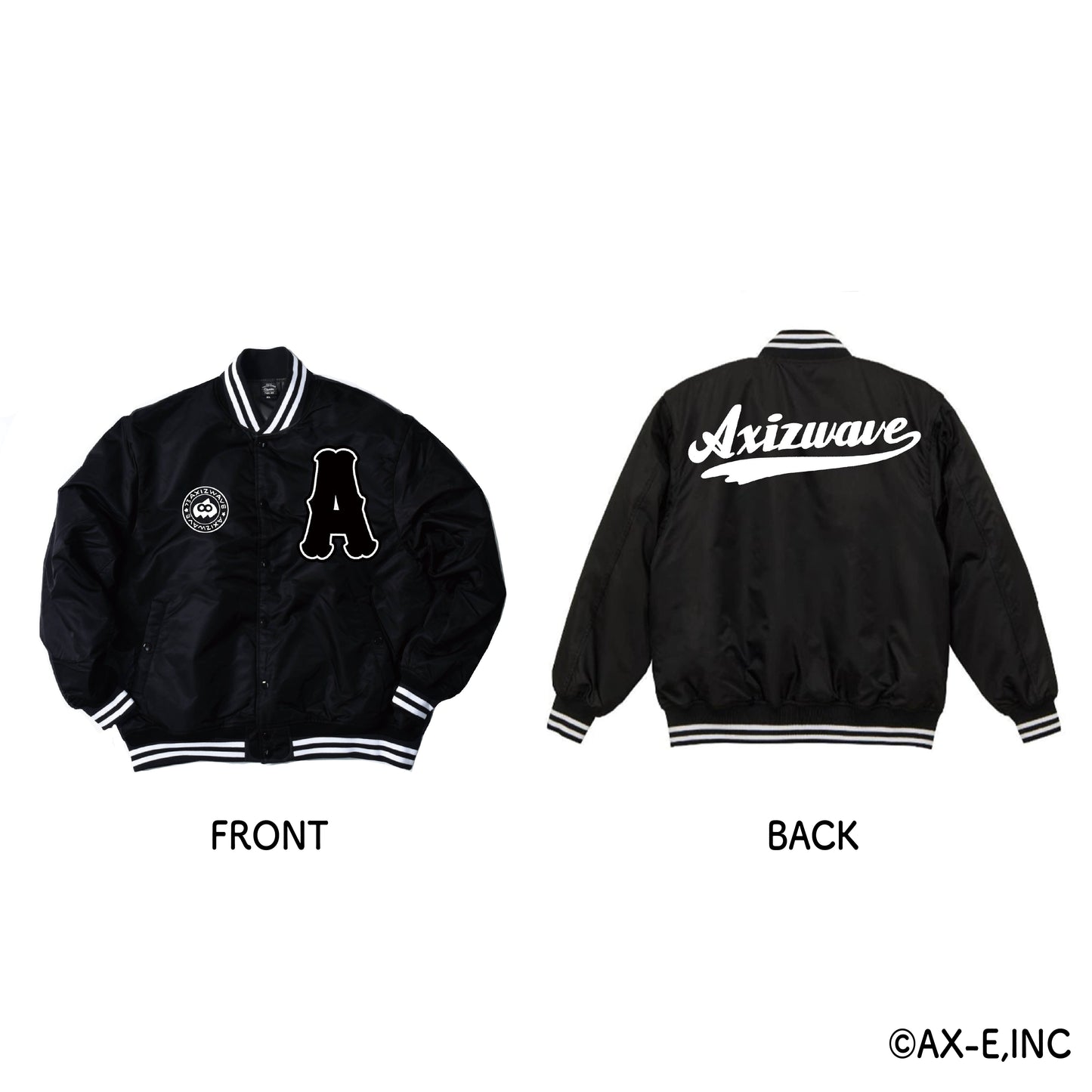 AXIZ WAVE TEAM VARSITY JACKET