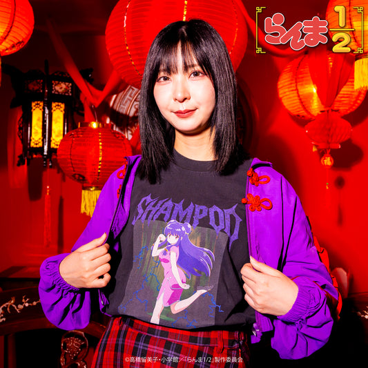 TVアニメ「らんま1/2」 TOKYO MADNESS CLUB メタルTシャツ シャンプー
