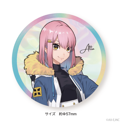 AXIZ ホログラム缶バッジ