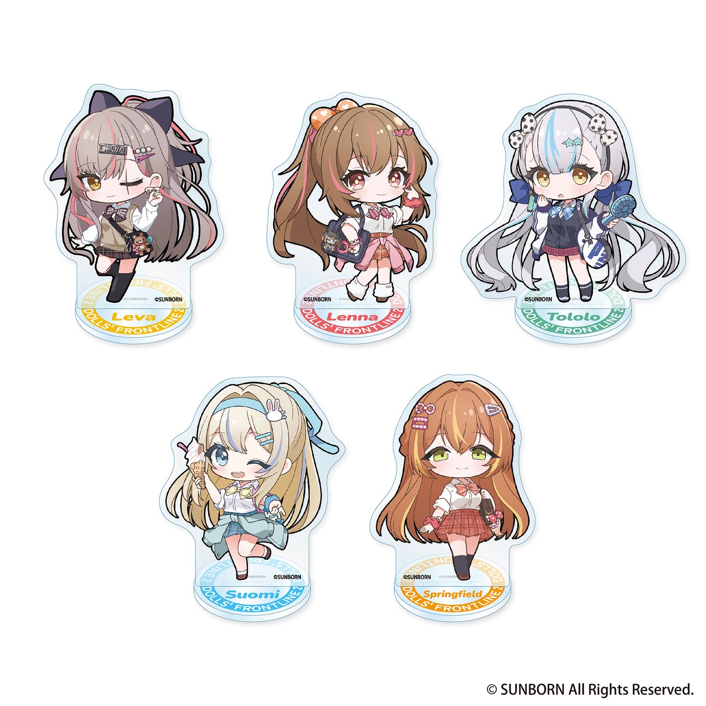 【受注生産】ドールズフロントライン2：エクシリウム ミニキャラアクリルスタンド