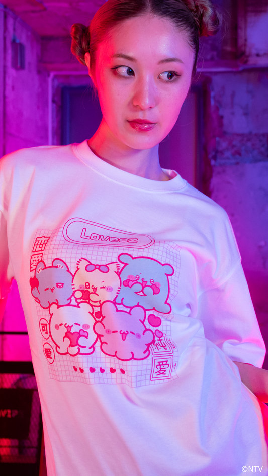 らぶいーず Tシャツ WHITE