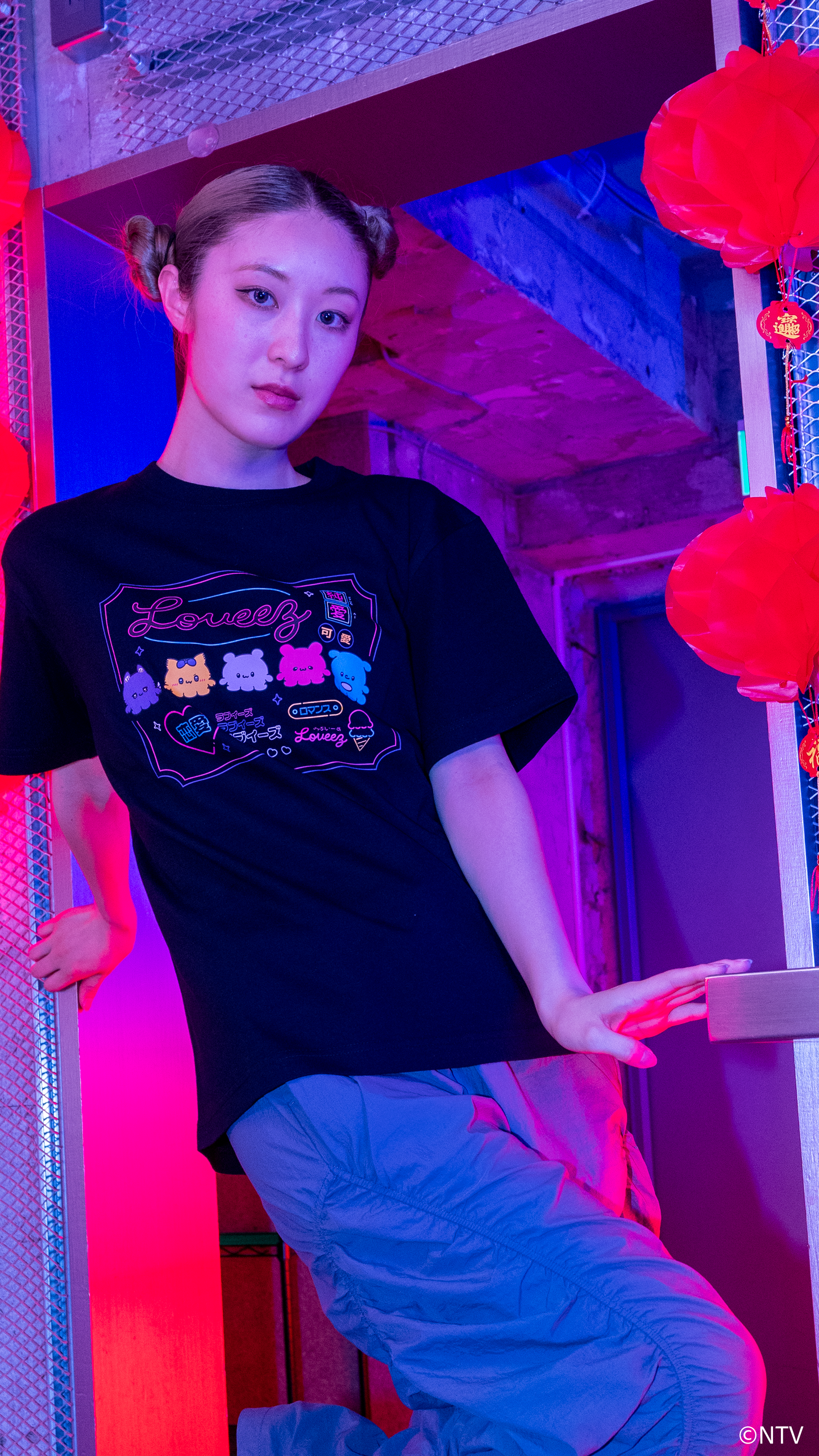 らぶいーず Tシャツ BLACK