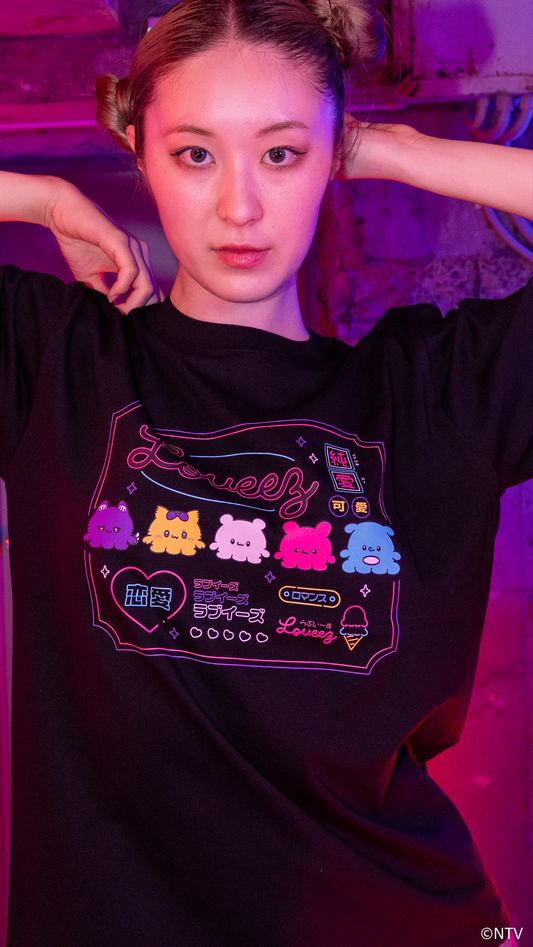 らぶいーず Tシャツ BLACK