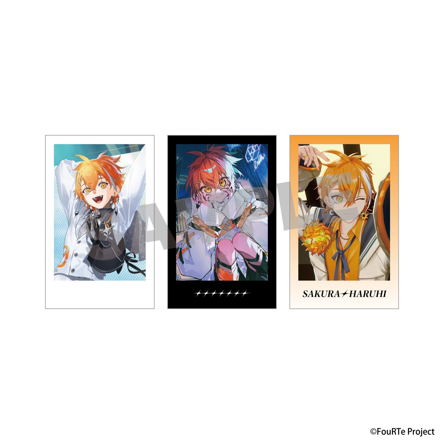【受注生産】FouRTe Project ALL IN ランダムチェキ風カード/全32種