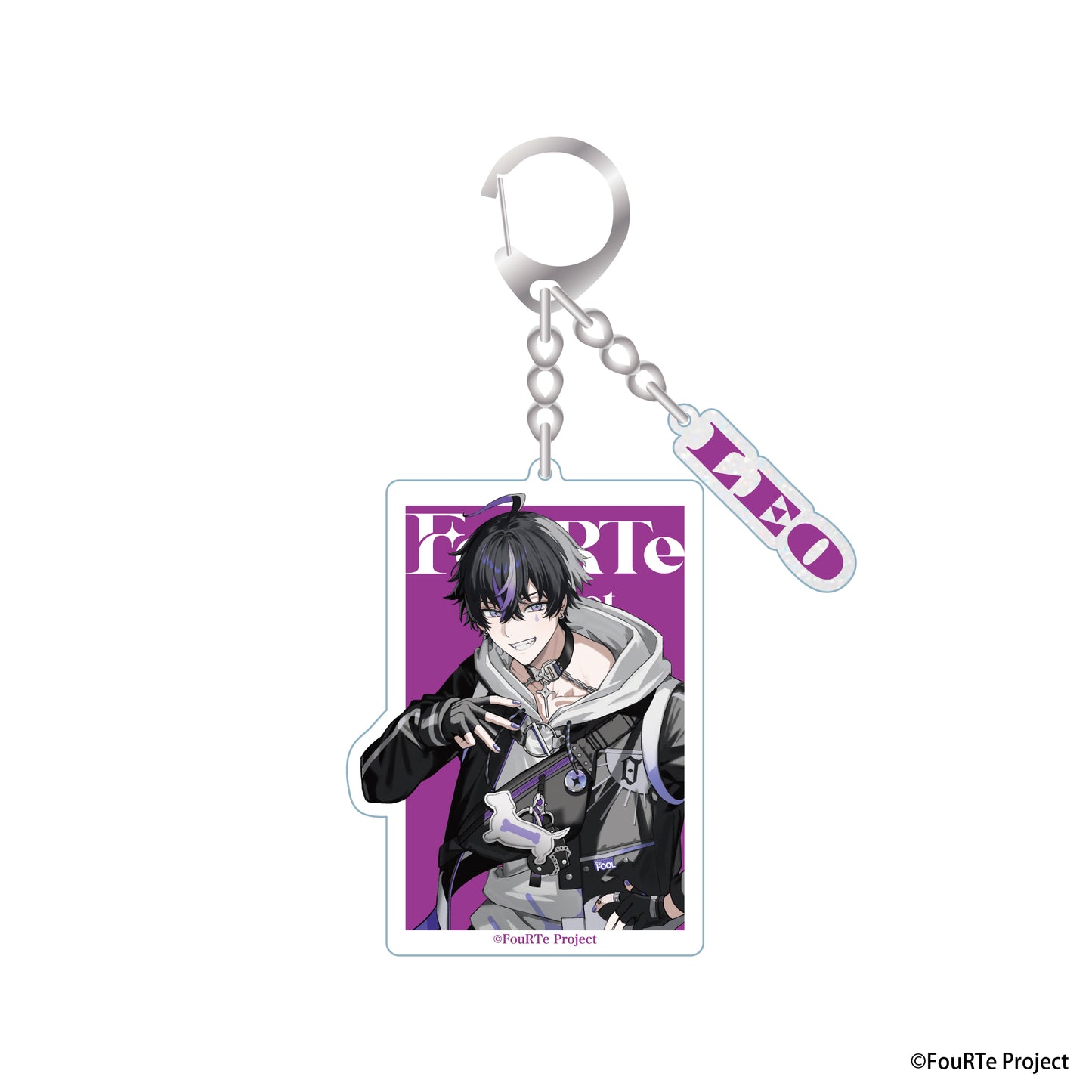 【受注生産】FouRTe Project 1st Online Live「The Beginning of Destiny」オフィシャルグッズ　アクリルキーホルダー