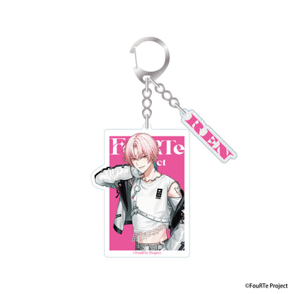 【受注生産】FouRTe Project 1st Online Live「The Beginning of Destiny」オフィシャルグッズ　アクリルキーホルダー