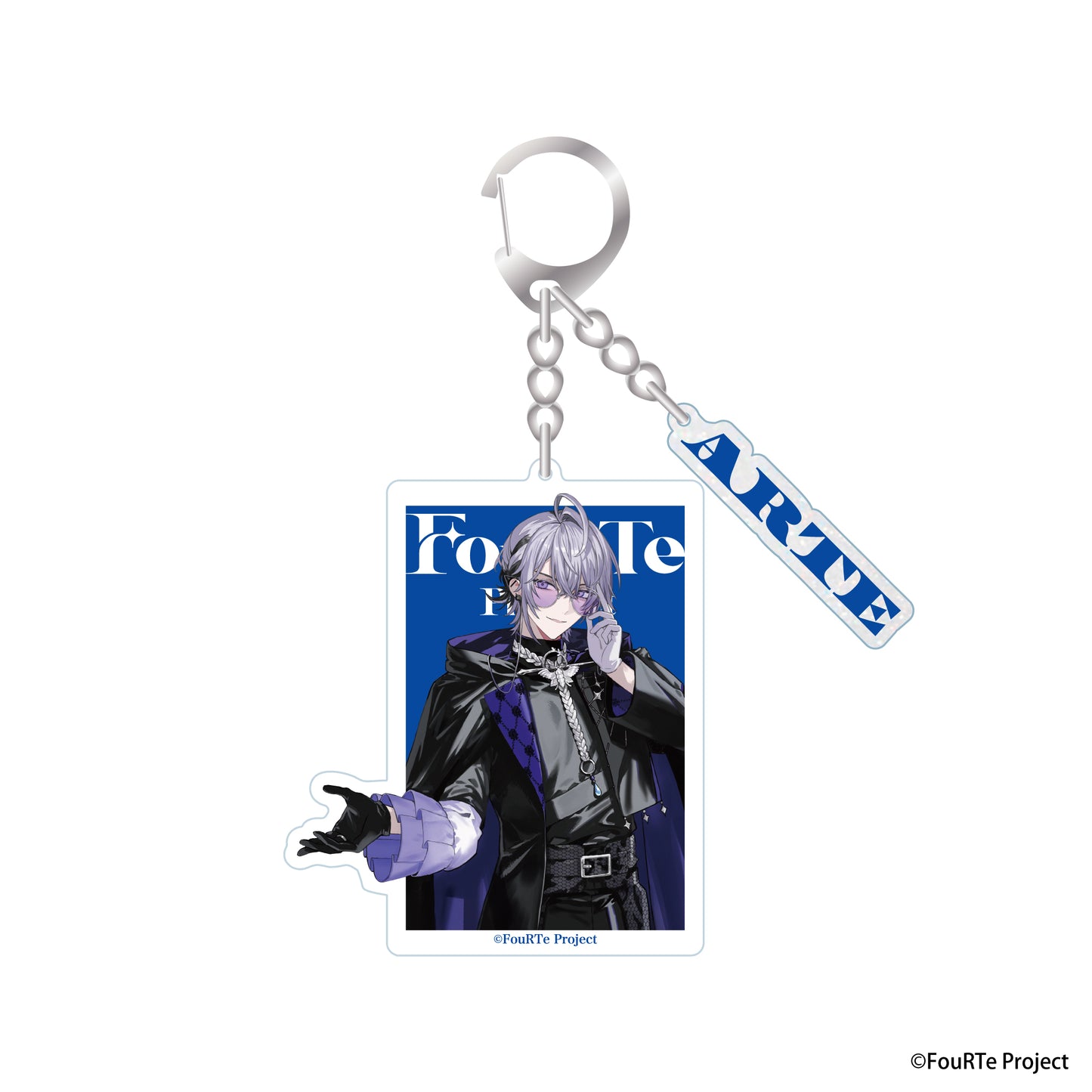 【受注生産】FouRTe Project 1st Online Live「The Beginning of Destiny」オフィシャルグッズ　アクリルキーホルダー
