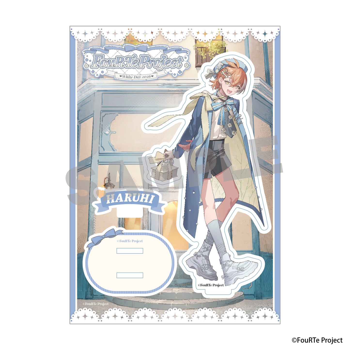 【受注生産】FouRTe Project White Day アクリルスタンド