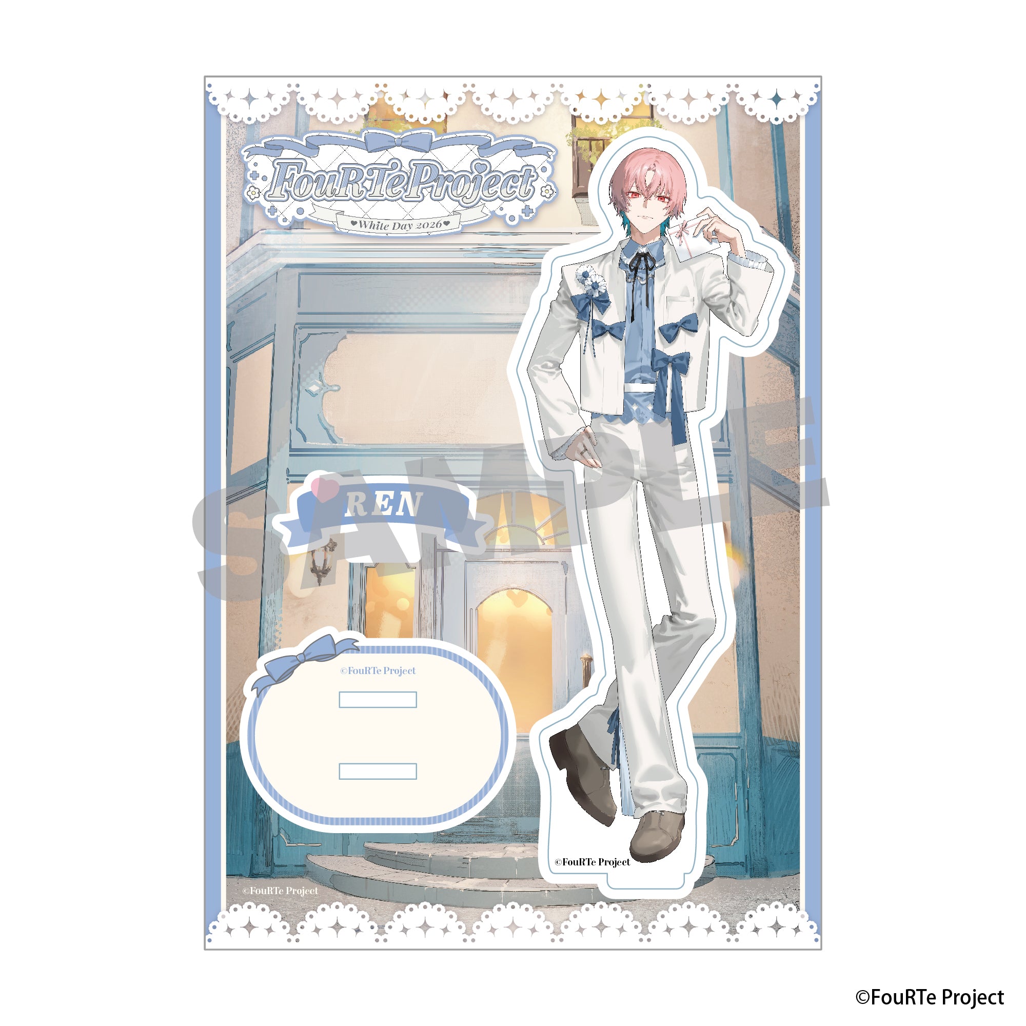 受注生産】FouRTe Project White Day アクリルスタンド – ClaN MARKET