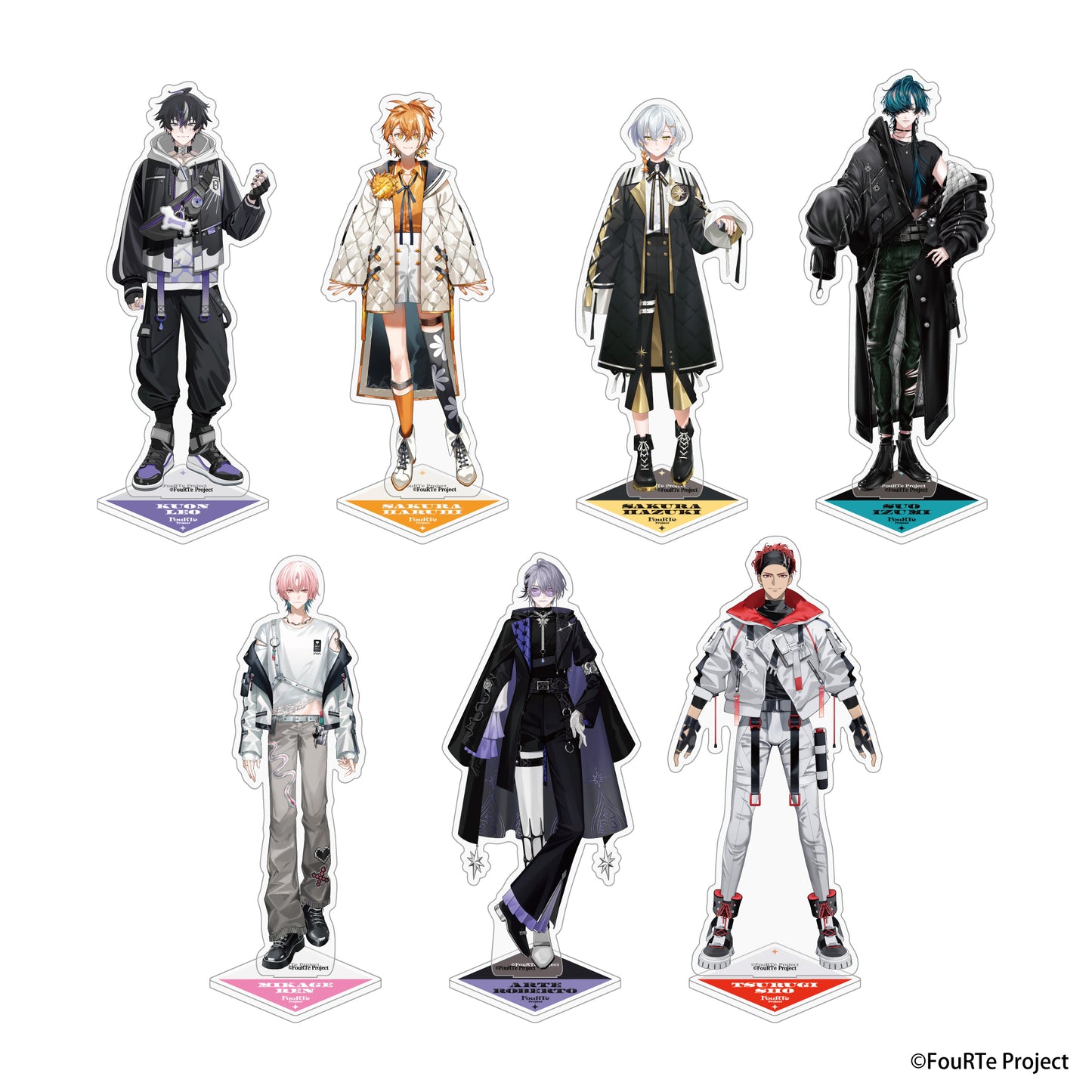 【受注生産】FouRTe Project デビュー記念アクリルスタンド