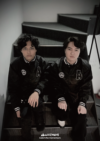AXIZ WAVE TEAM VARSITY JACKET