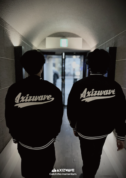 AXIZ WAVE TEAM VARSITY JACKET