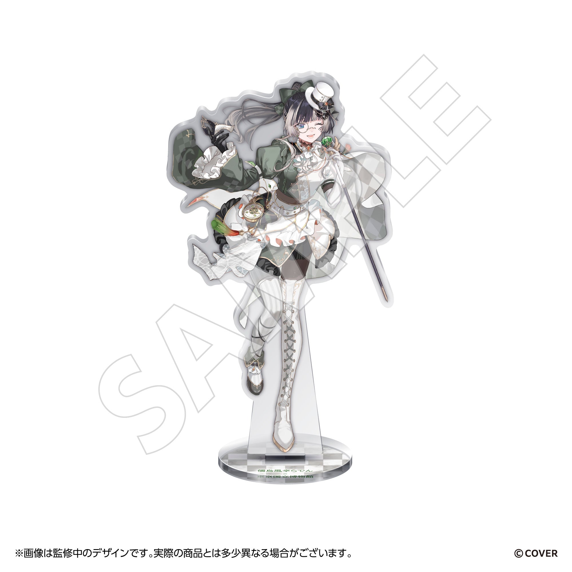 儒烏風亭らでん×東京国立博物館コラボ 等身アクリルスタンド – ClaN MARKET