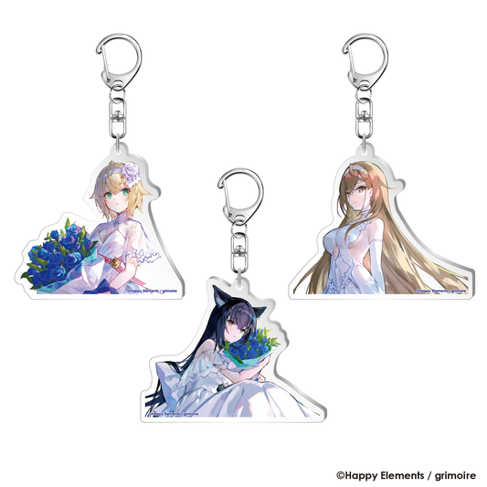 【受注生産】リバースブルー×リバースエンド 1周年記念 アクリルキーホルダー