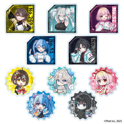 全力回避フラグちゃん! 6周年記念 トレーディングマグネット（全10種/ランダム）