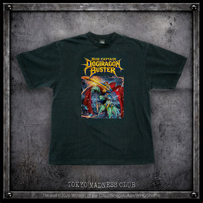 デュエル・マスターズ TOKYO MADNESS CLUB メタルTシャツ 蒼き団長 ドギラゴン剣