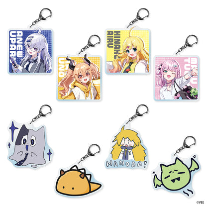 VEE シブツタ企画2025 トレーディングアクリルキーホルダー(全8種/ランダム)