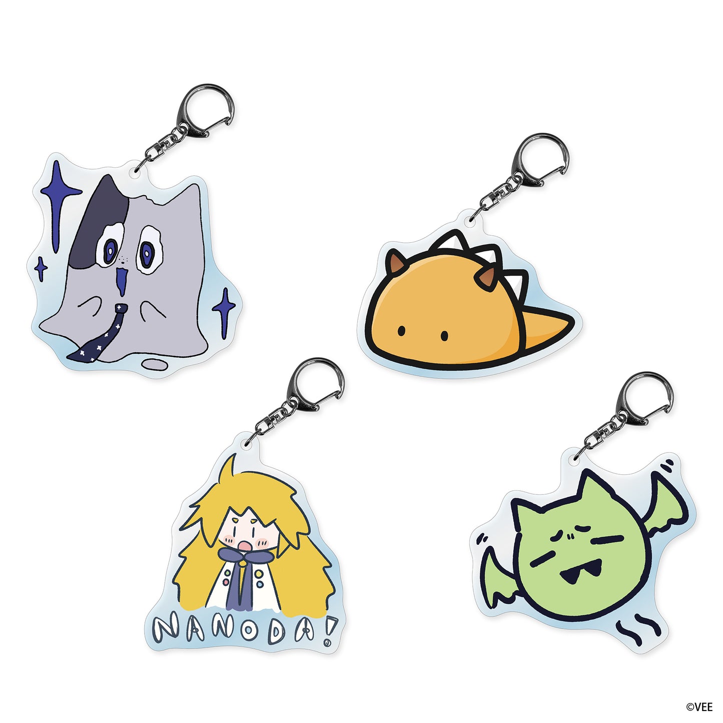 VEE シブツタ企画2025 トレーディングアクリルキーホルダー(全8種/ランダム)