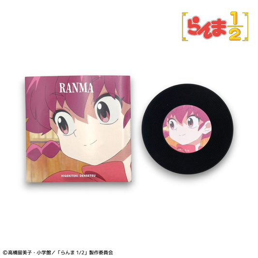 TVアニメ「らんま1/2」 TOKYO MADNESS CLUB レコード風ラバーコースター らんま