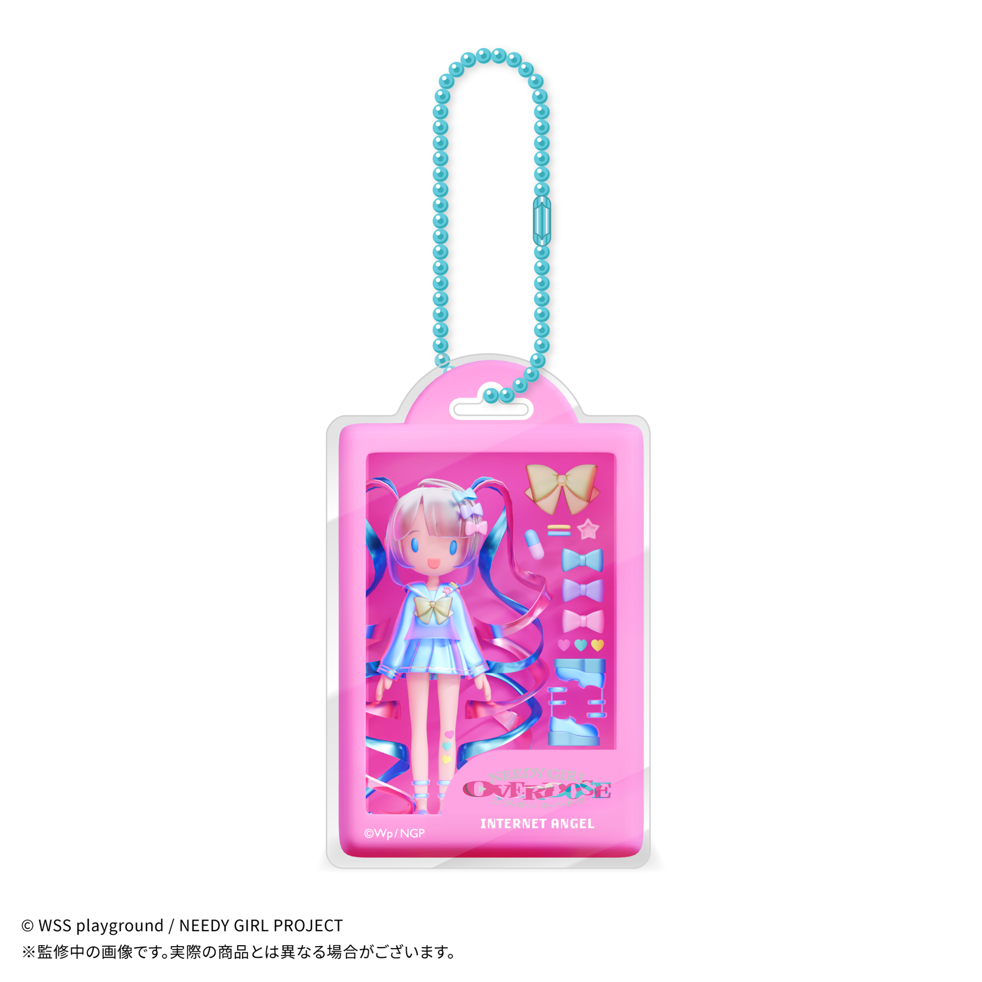 yui*　804545 サイドアクリル アニメ「NEEDY GIRL OVERDOSE」 JEWELYC! アクリルチャーム – ClaN MARKET