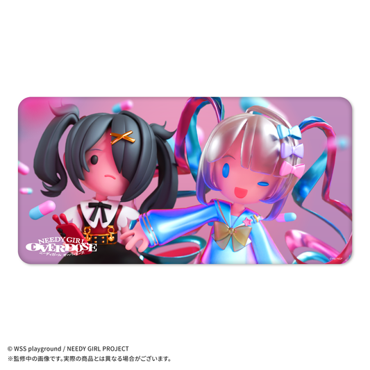 アニメ「NEEDY GIRL OVERDOSE」 JEWELYC! デスクマット