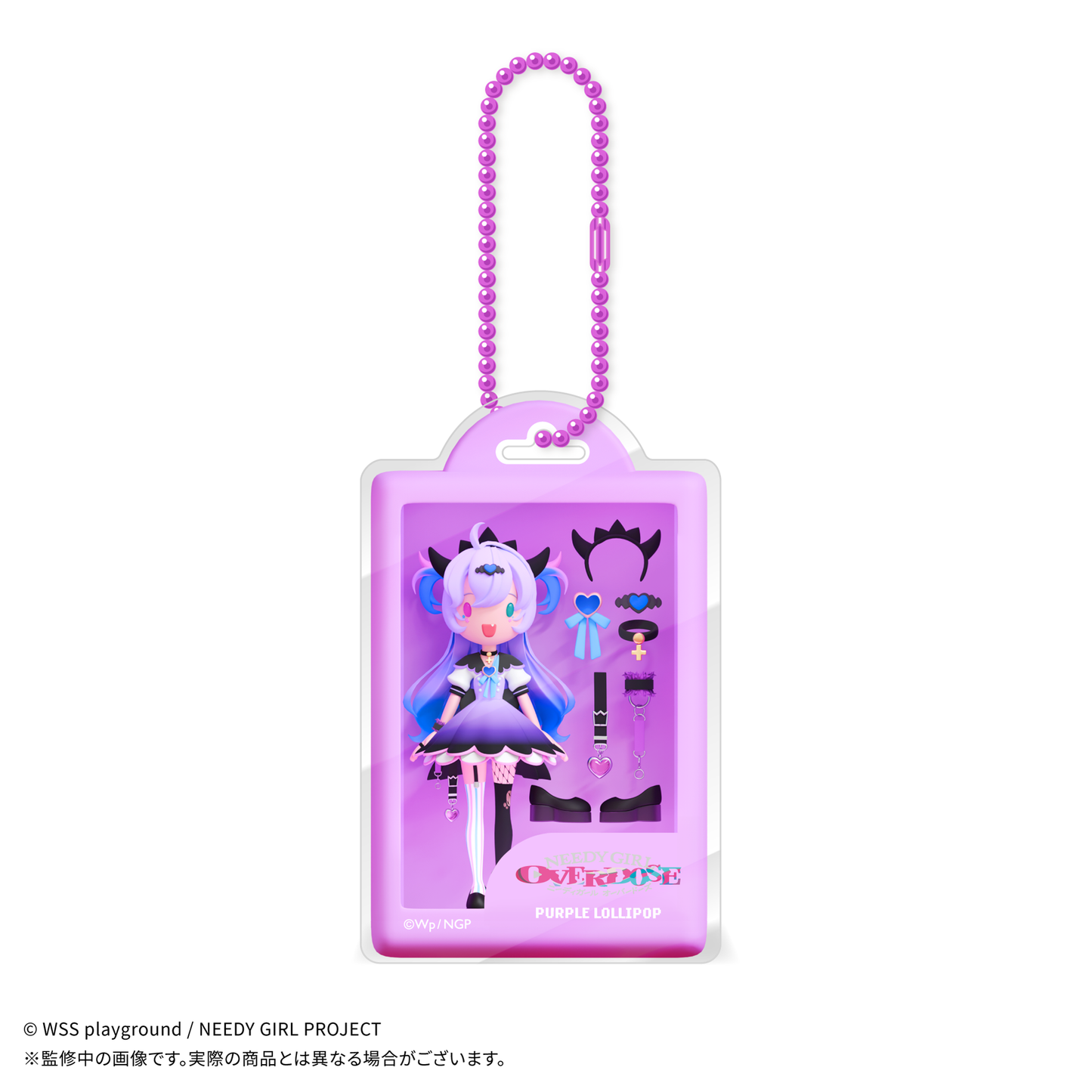 アニメ「NEEDY GIRL OVERDOSE」 JEWELYC! アクリルチャーム