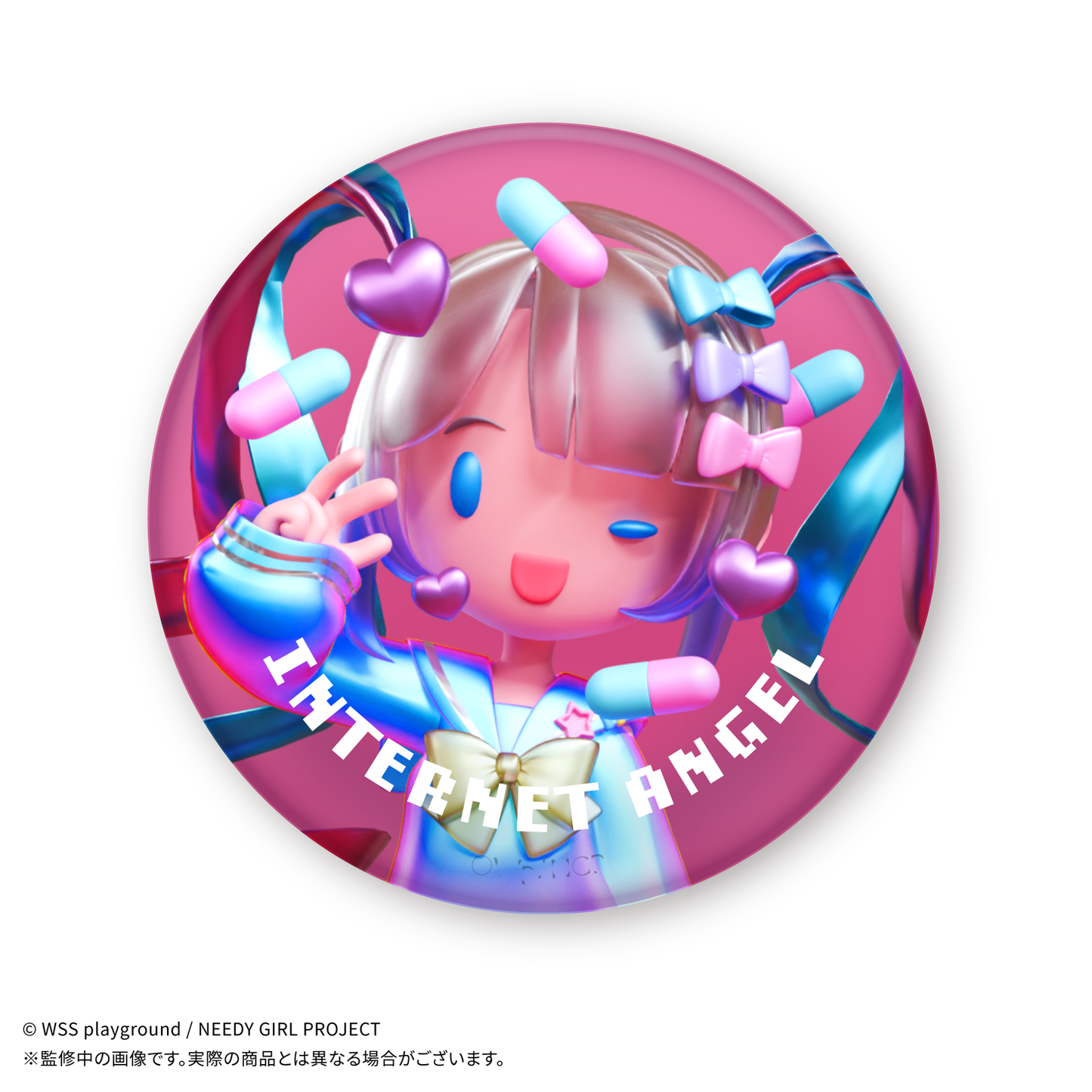 アニメ「NEEDY GIRL OVERDOSE」 JEWELYC! トレーディング缶バッジ（ランダム6種）