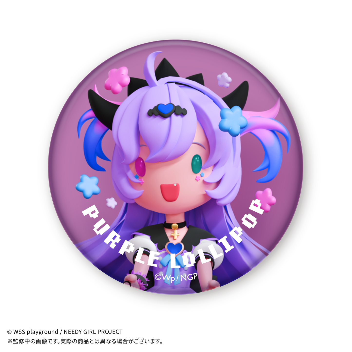 アニメ「NEEDY GIRL OVERDOSE」 JEWELYC! トレーディング缶バッジ（ランダム6種）