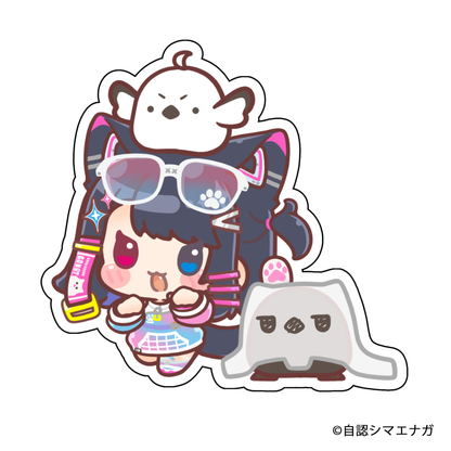 【受注生産】自認シマエナガコラボステッカー