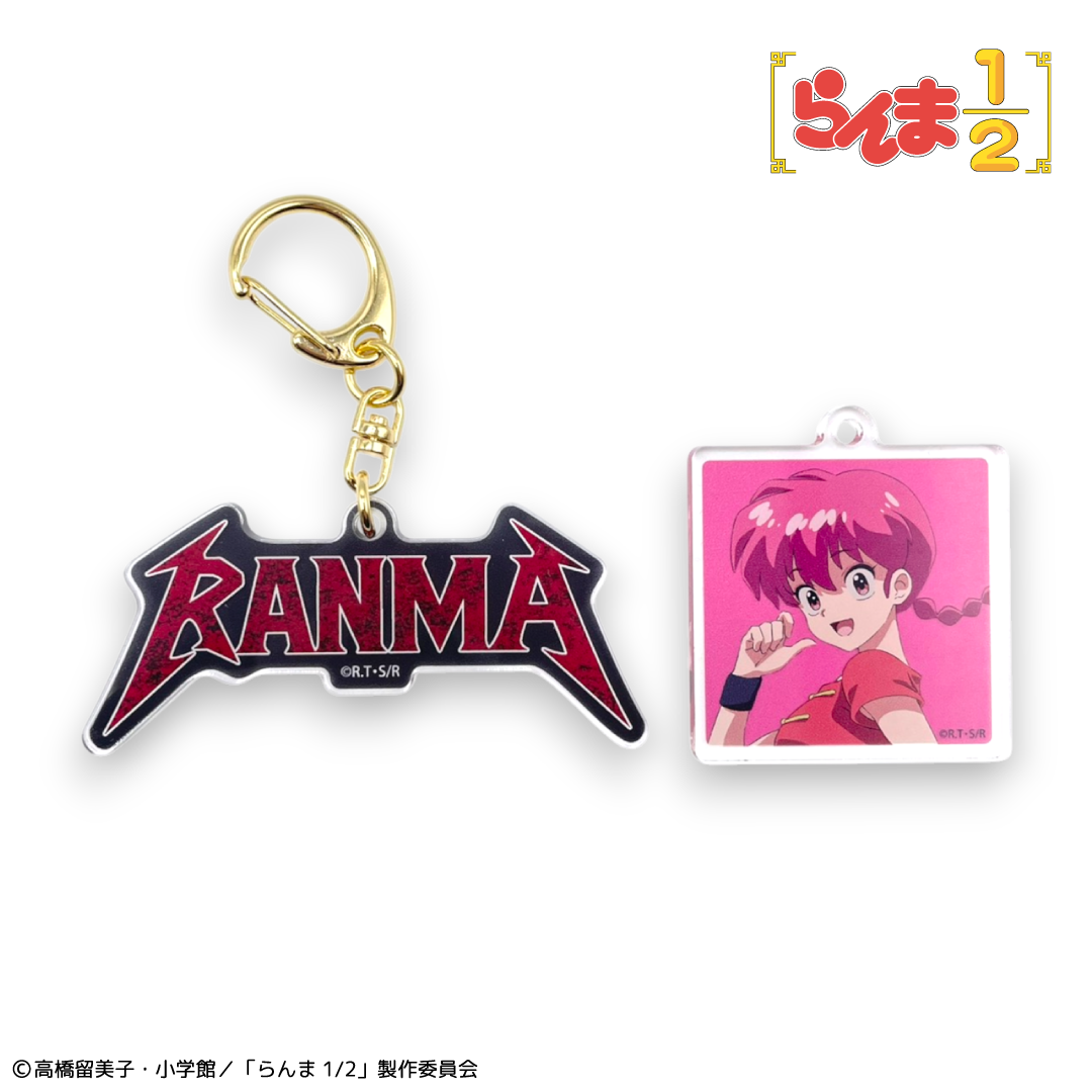 TVアニメ「らんま1/2」 TOKYO MADNESS CLUB アクリルロゴキーホルダー らんま