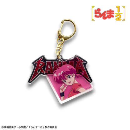 TVアニメ「らんま1/2」 TOKYO MADNESS CLUB アクリルロゴキーホルダー らんま