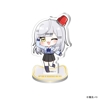 猫元パト ちびキャラアクリルスタンド