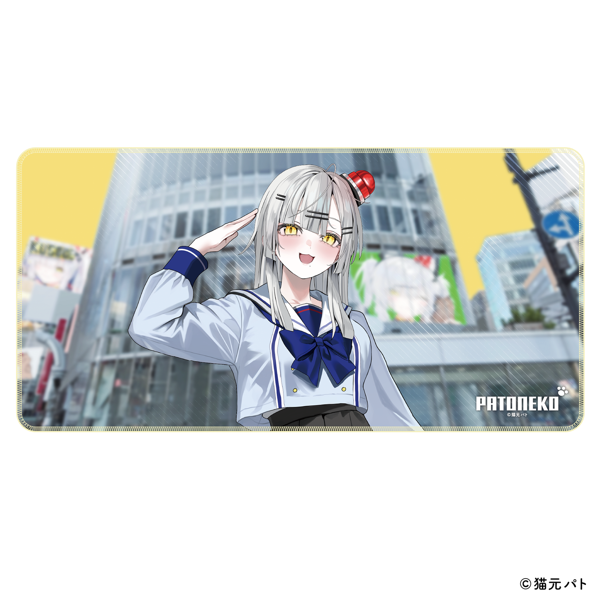 猫元パト デスクマット – ClaN MARKET