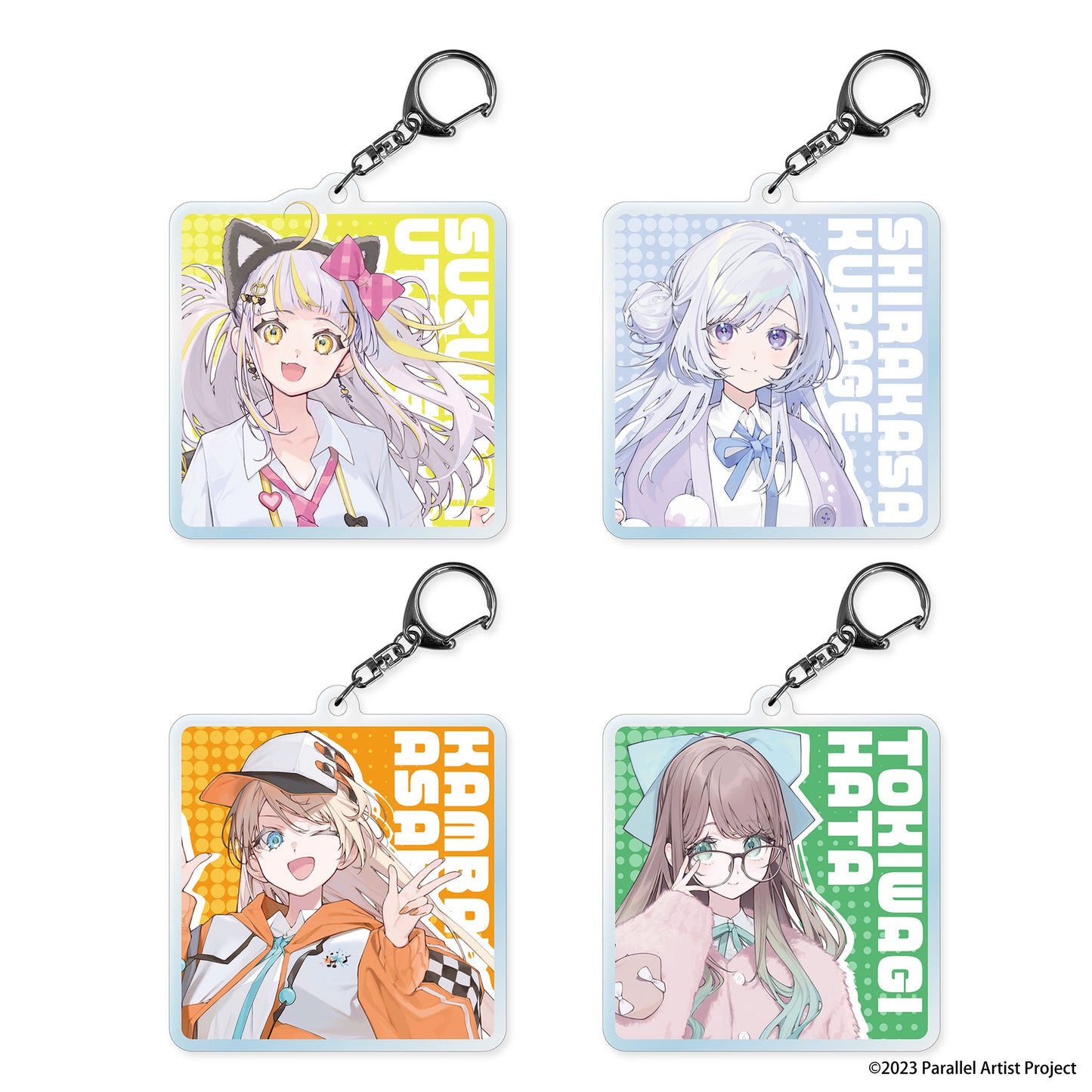 ぱらすと！ シブツタ企画2025 トレーディングアクリルキーホルダー(全8種/ランダム)