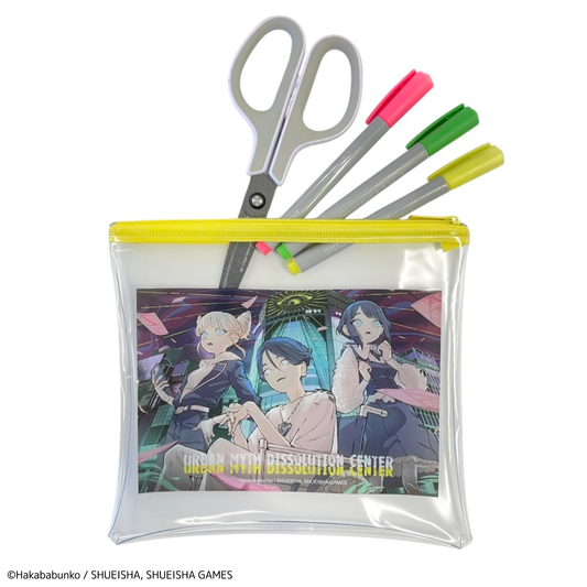 都市伝説解体センター × Yuki Hanafusaコラボ クリアポーチ